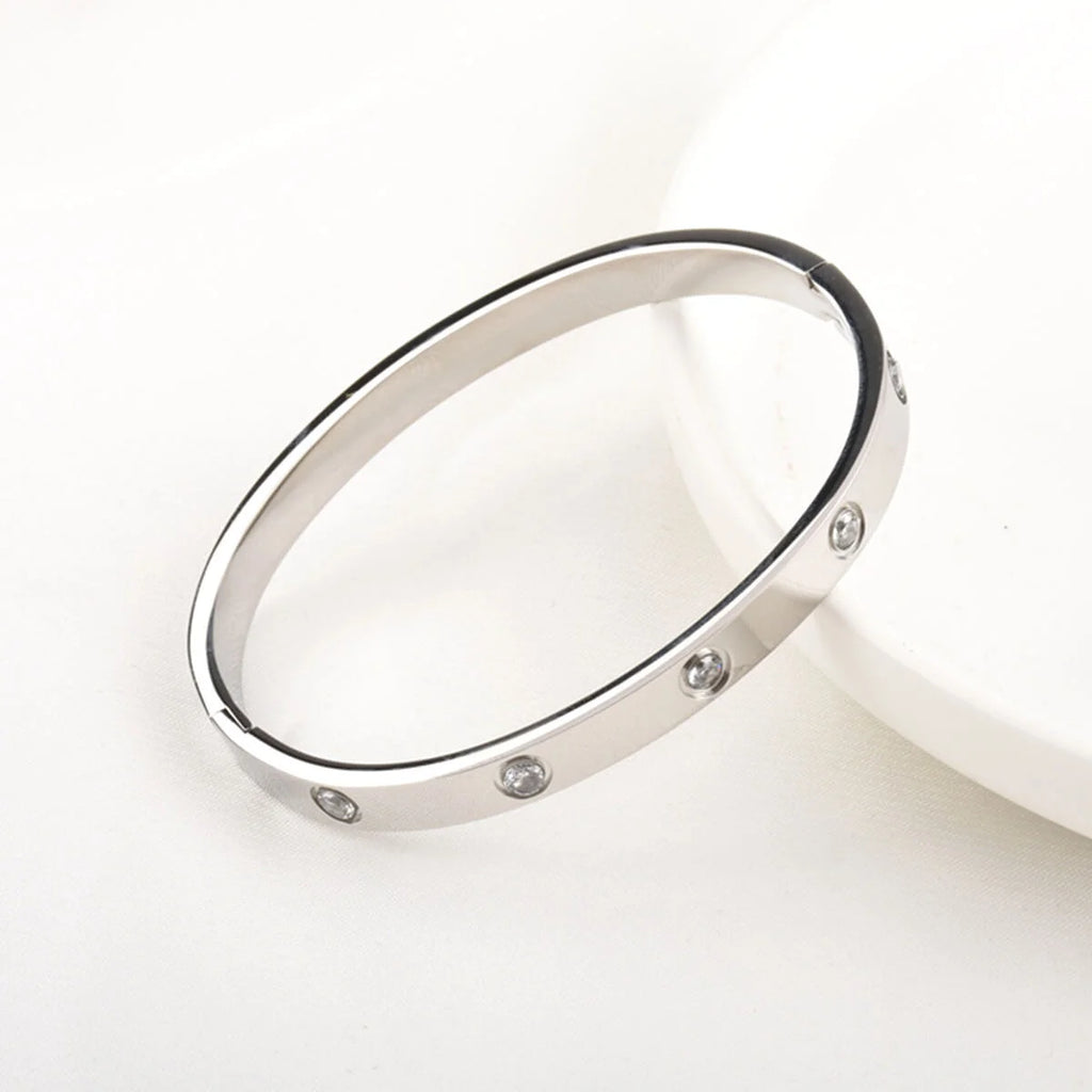 Γυναικείο Βραχιόλι Silver Classic Spot Bracelet