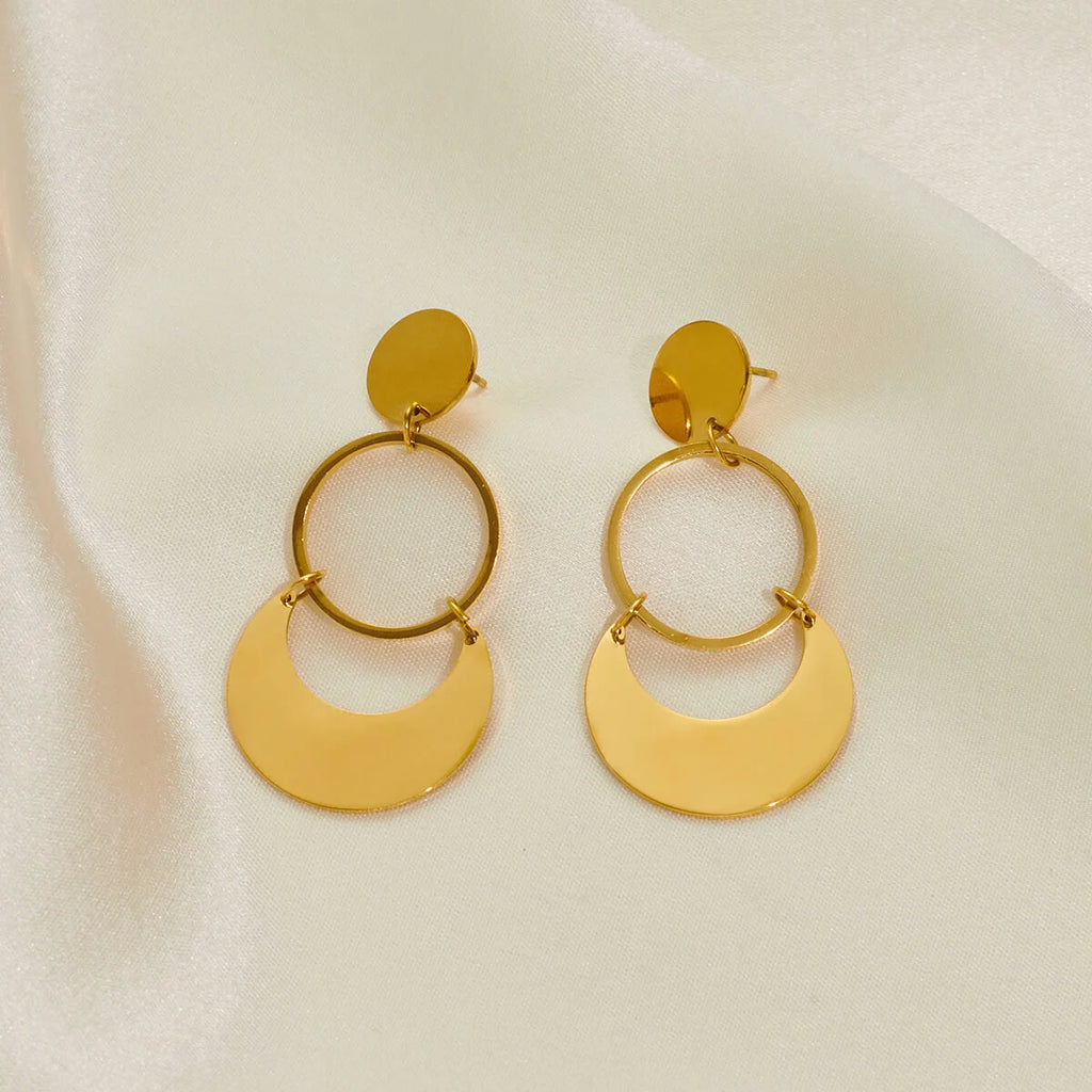 Γυναικεία Σκουλαρίκια Levels Gold Earrings