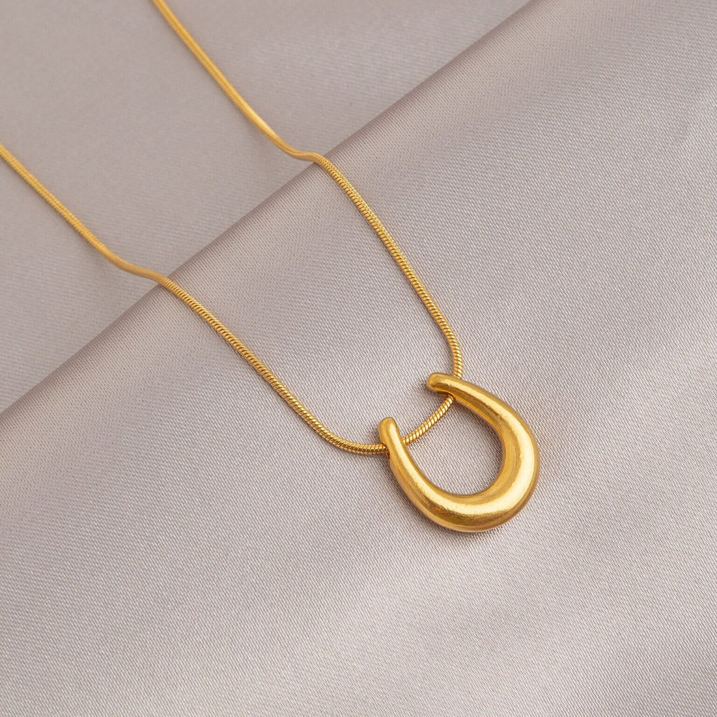 Γυναικείο Κολιέ Gold Hoof Necklace