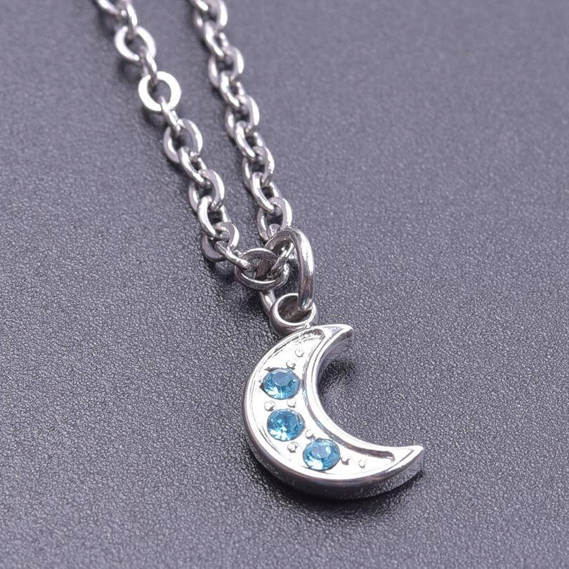 Γυναικείο Κολιέ Silver Moon Necklace