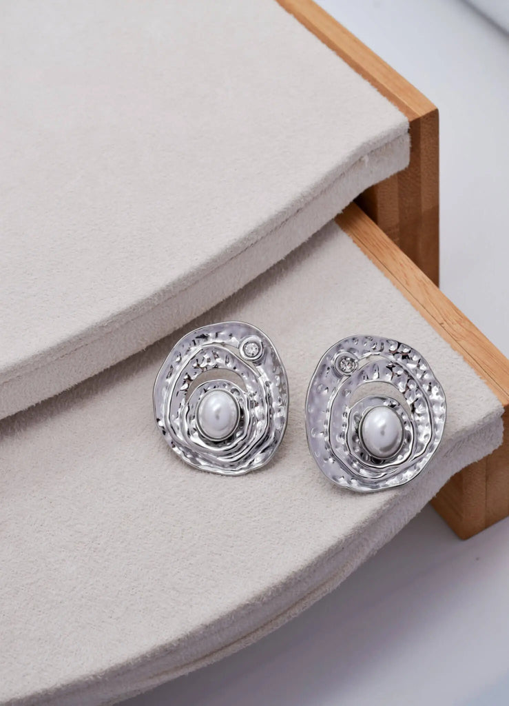 Γυναικεία Σκουλαρίκια Aztec Silver Earrings