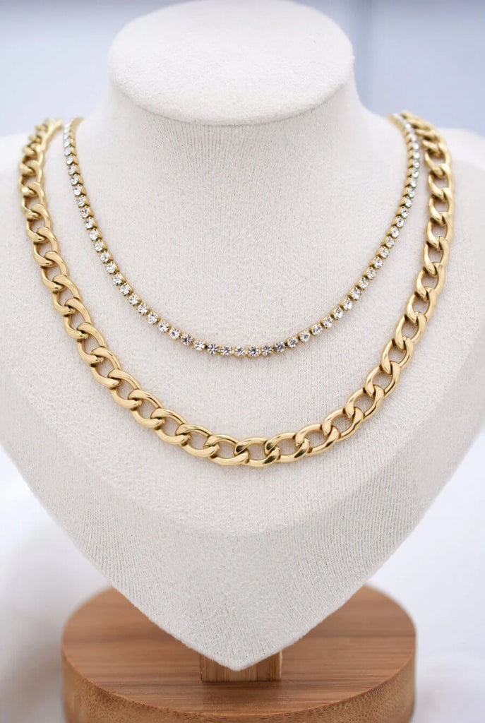 Γυναικείο Κολιέ Bella Gold