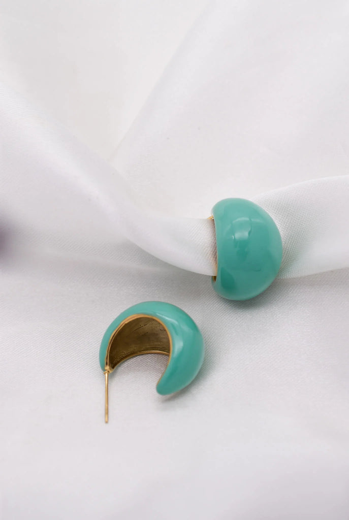 Γυναικεία Σκουλαρίκια Mint Gold Earrings