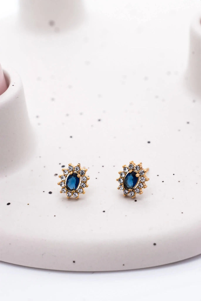 Γυναικεία Σκουλαρίκια Core Blue Gold Earrings