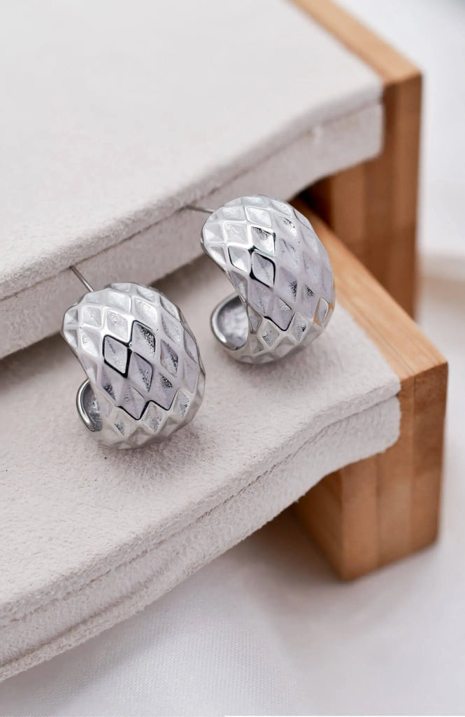 Γυναικεία Σκουλαρίκια Cosmic Silver Earrings