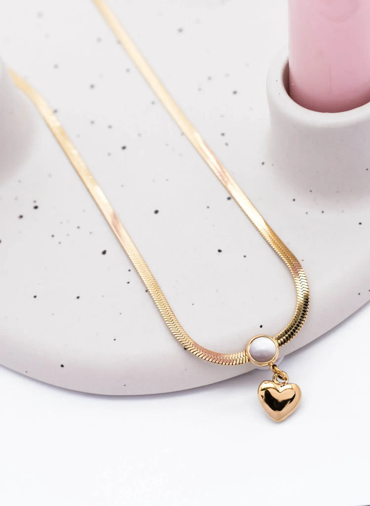 Γυναικείο Κολιέ Cupid Gold Necklace