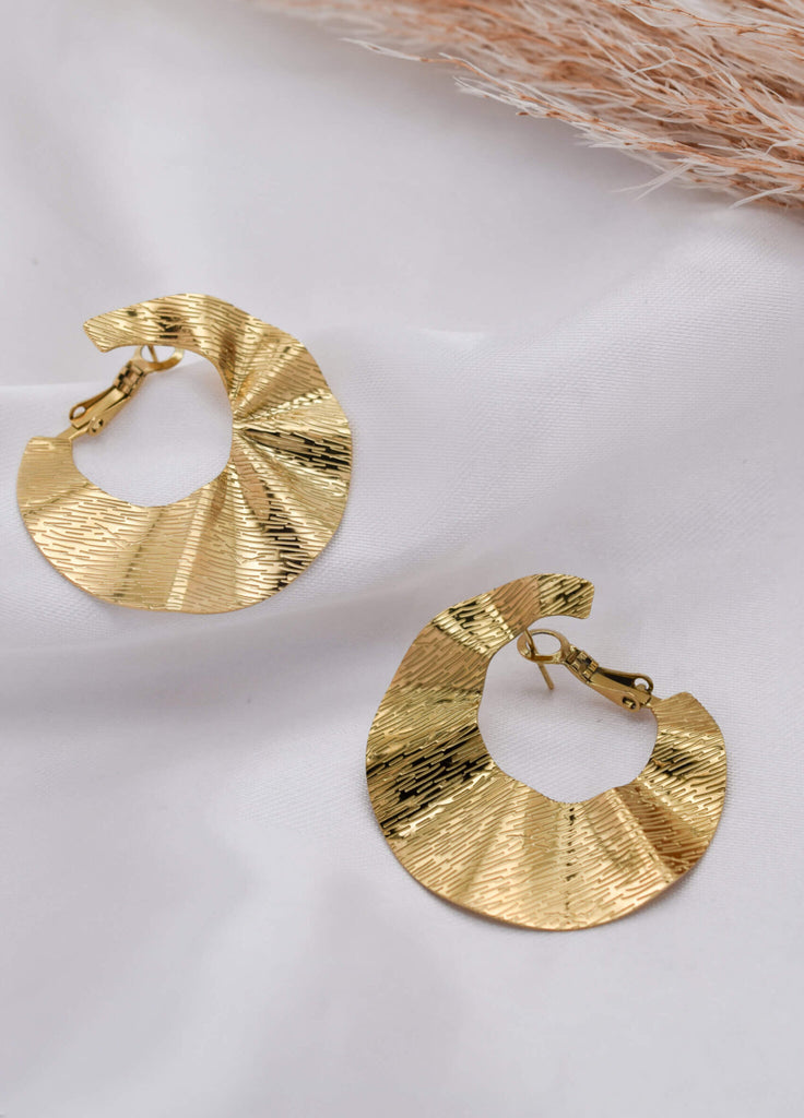 Γυναικεία Σκουλαρίκια Define Gold Earrings
