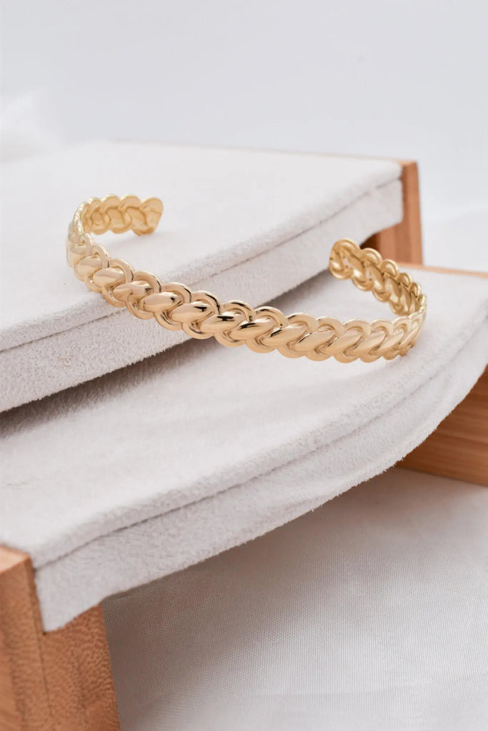 Γυναικείο Βραχιόλι Flow Gold Bracelet