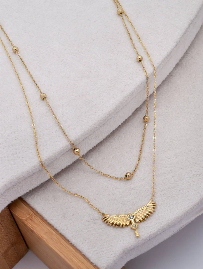 Γυναικείο Κολίε Guardian Gold Pendant