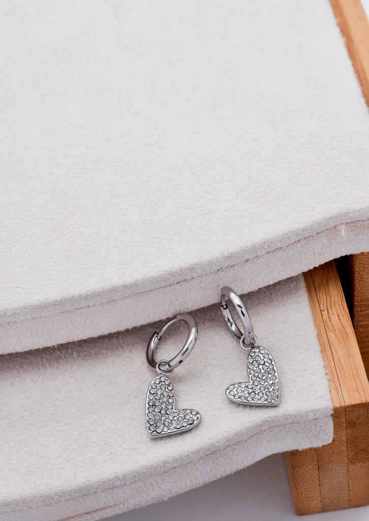 Γυναικεία Σκουλαρίκια Heartie Silver Earrings