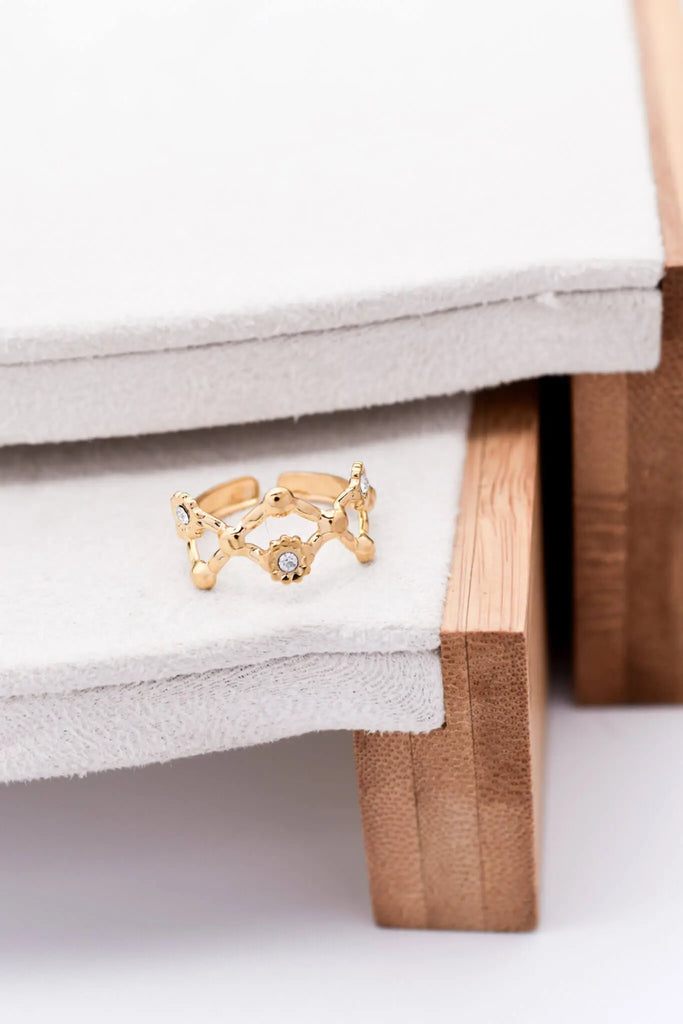Γυναικείο Δαχτυλίδι Lace Gold Ring