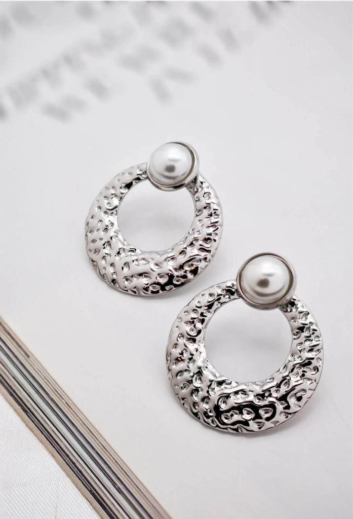 Γυναικεία Σκουλαρίκια Leda Silver Earrings