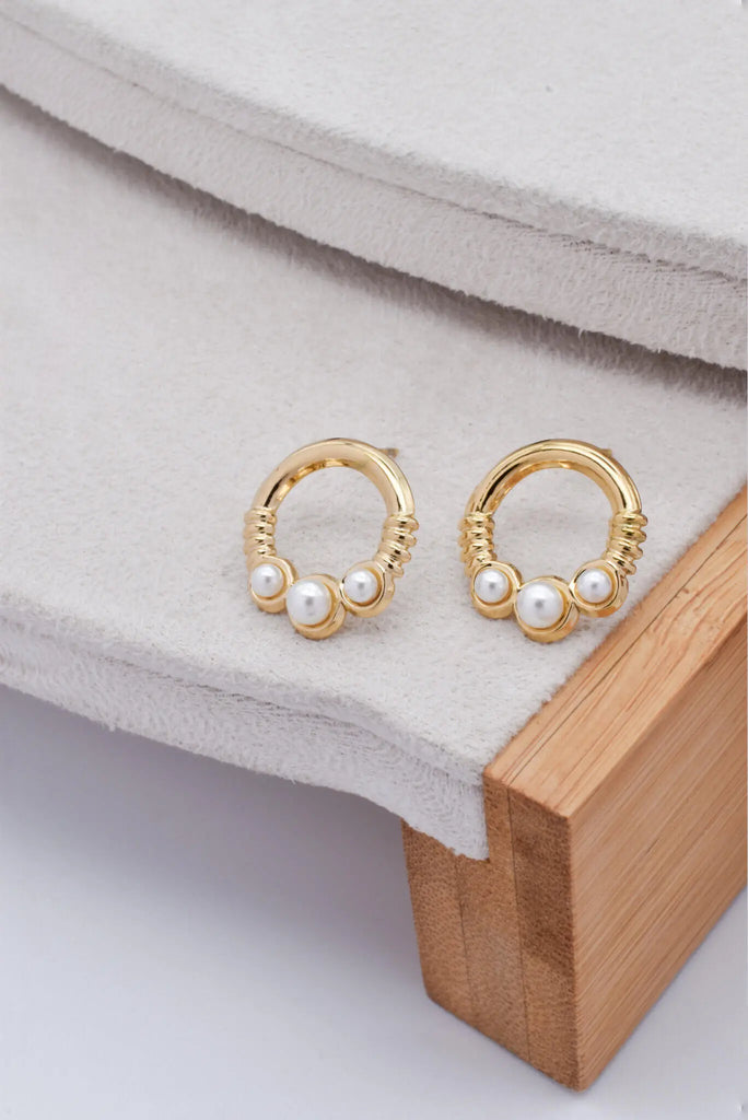Γυναικεία Σκουλαρίκια Lindsay Gold Earrings