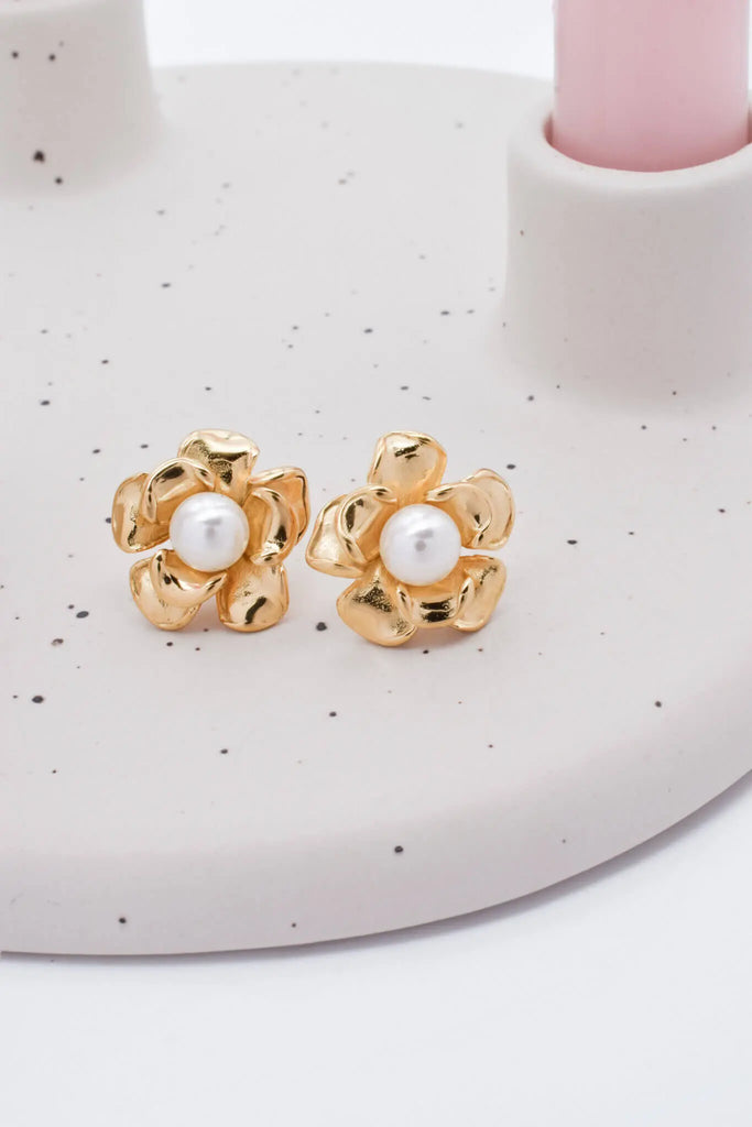 Γυναικεία Σκουλαρίκια Live Gold Earrings