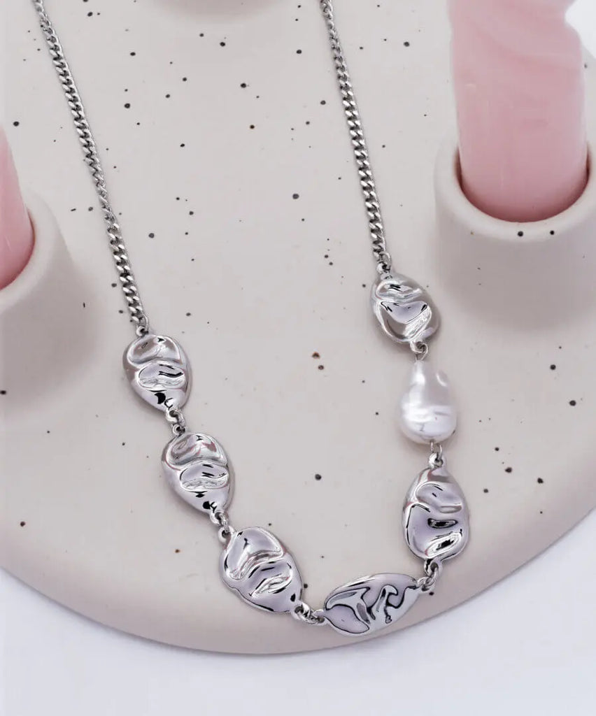 Γυναικείο Κολιέ Miley Silver Pendant