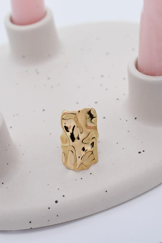 Γυναικείο Δαχτυλίδι Plasil Gold Ring