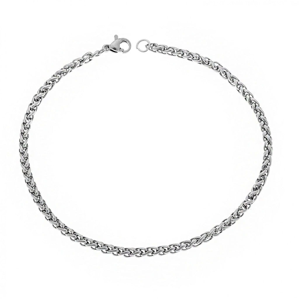 Ανδρικό Βραχιόλι Senza Stainless Steel Silver