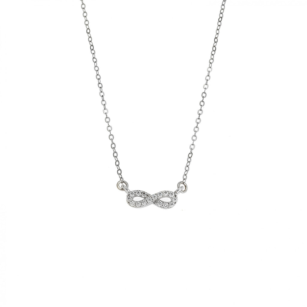 Κολιέ Silver 925, Άπειρο με ζιργκόν