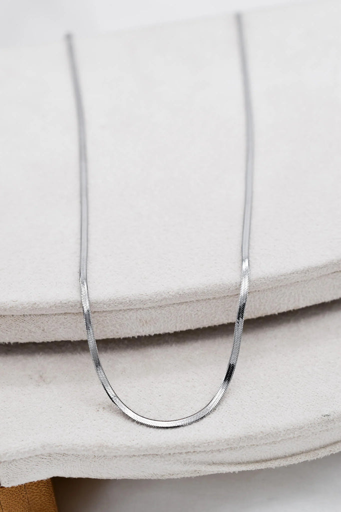 Γυναικείο Κολιέ Snake Chain 2mm Silver