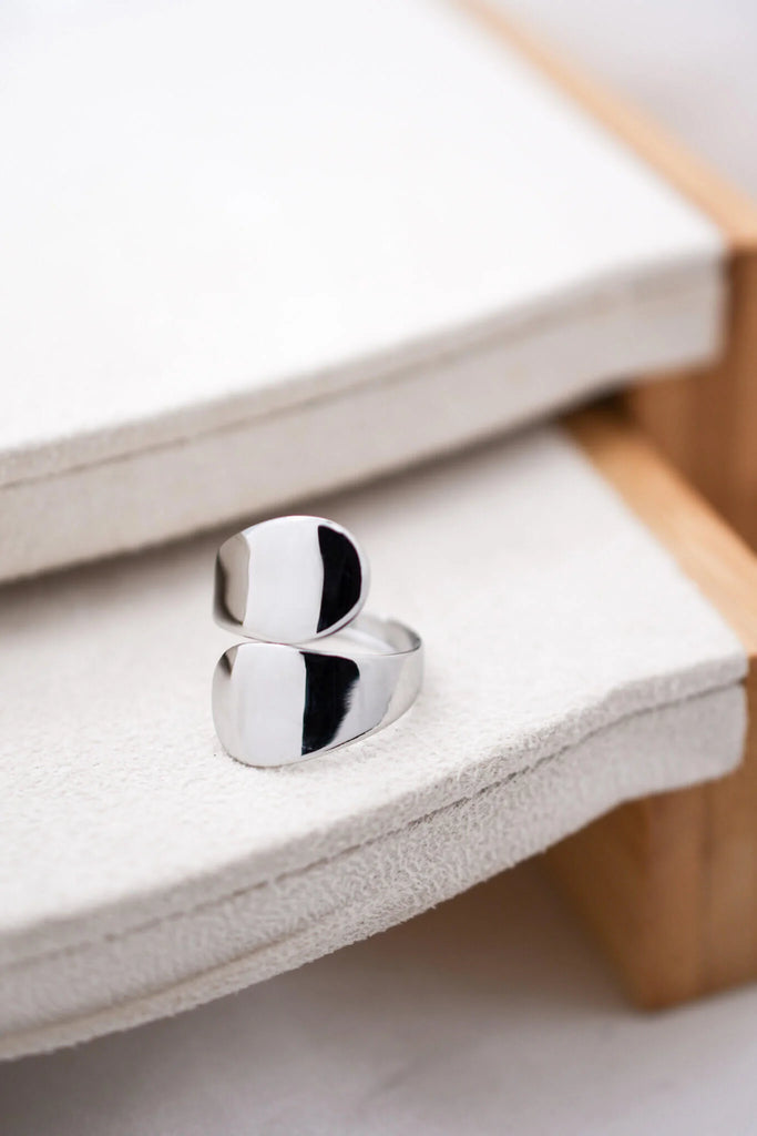 Γυναικείο Δαχτυλίδι Swirl Silver Ring