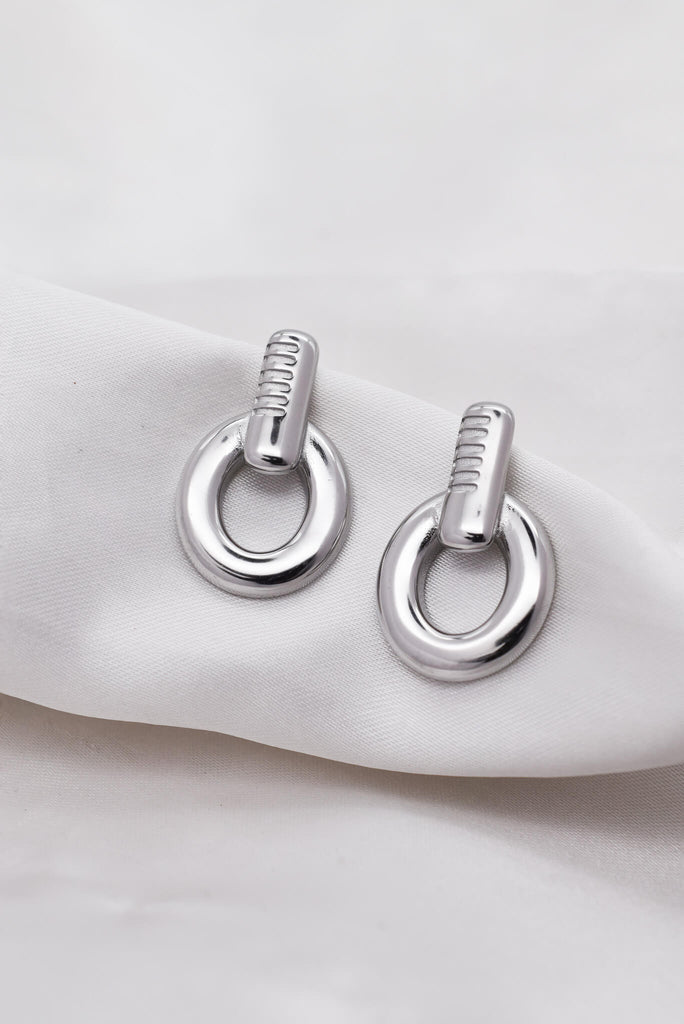Γυναικεία Σκουλαρίκια Tiba Silver Earrings