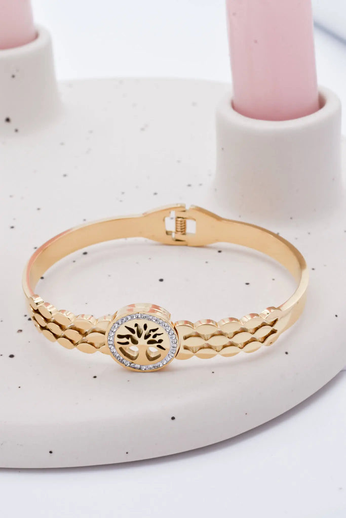 Γυναικείο Βραχιόλι Tree of Life Gold Bracelet