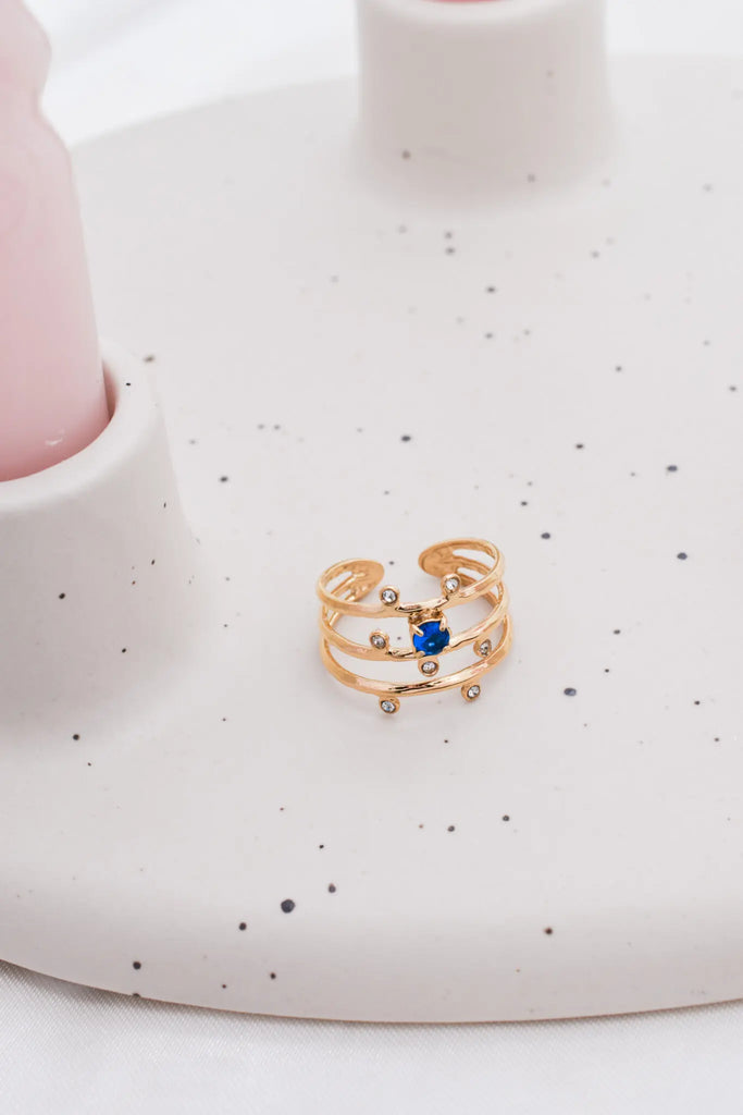 Γυναικείο Δαχτυλίδι Verse Gold Ring