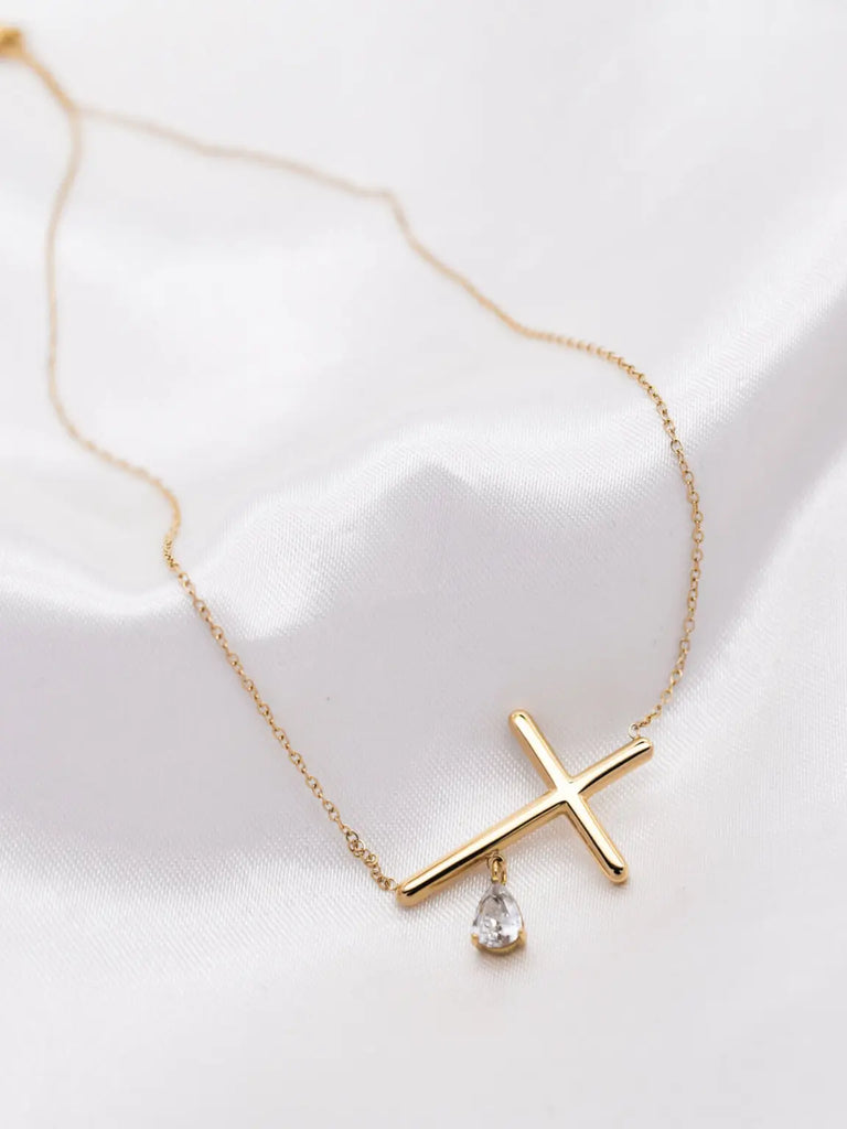 Γυναικείο Κολιέ Voss Gold Necklace