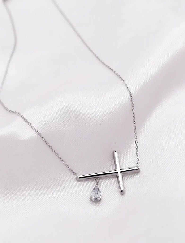 Γυναικείο Κολιέ Voss Silver Necklace