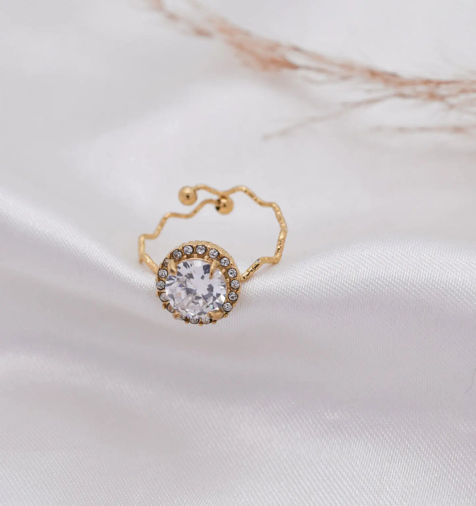 Γυναικείο Δαχτυλίδι Wiz Gold Ring