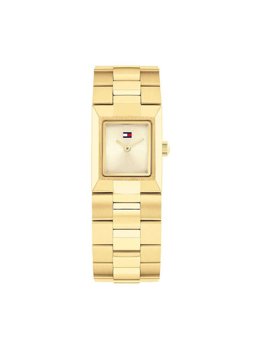Tommy Hilfiger Ρολόι με Χρυσό Μεταλλικό Μπρασελέ