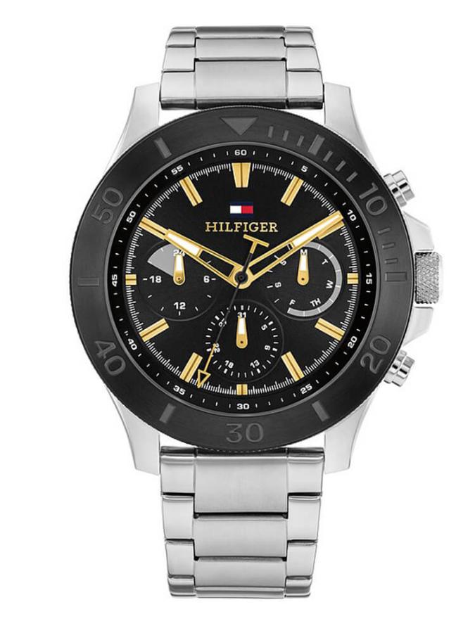 Ανδρικό ρολόι Tommy Hilfiger 1792114 με ασημί μπρασελέ